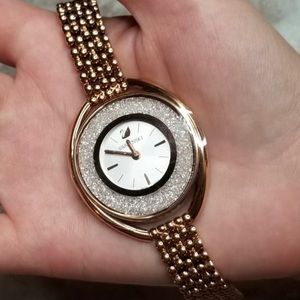 Swarovski Crystalline Goldtone watch